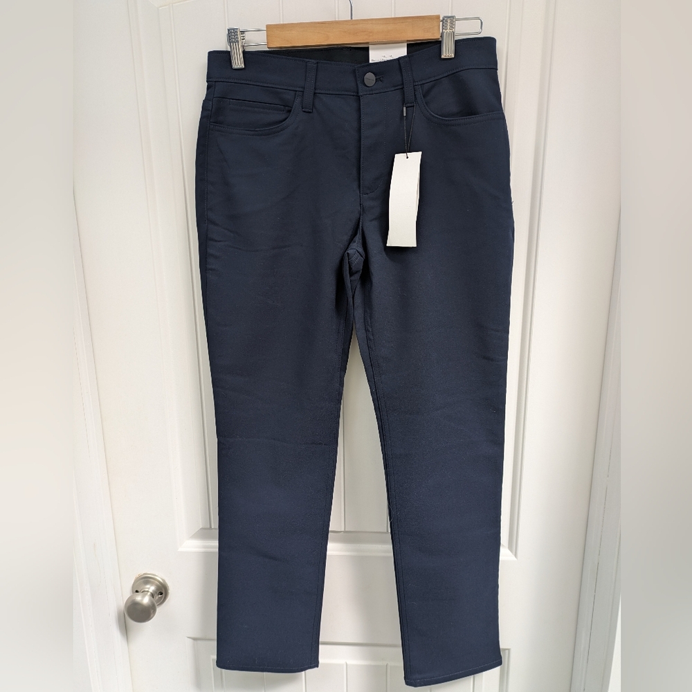 Calvin Klein Men's Midnight Blue Stretch 5-Pocket Pant
